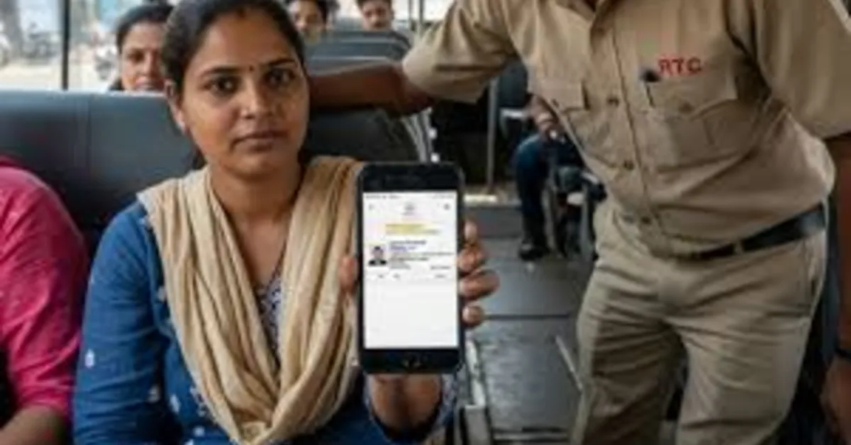 ఏపీ బస్సుల్లో మొబైల్ ఆధార్ చూపితే చాలు